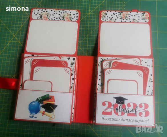 Скрапбук албум ръчна изработка, снимка 3 - Други - 40753453