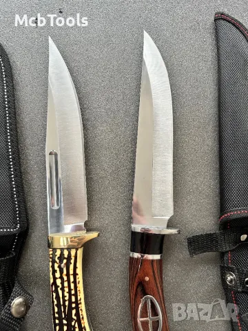 Ловен нож с кания, снимка 4 - Ножове - 49477111