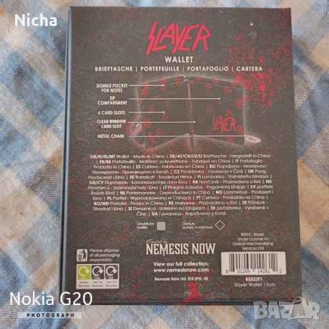 Мъжки кожен портфейл., снимка 5 - Портфейли, портмонета - 54332439