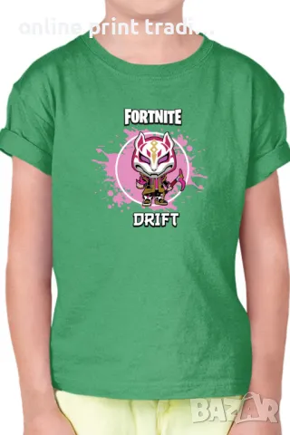 Детска тениска Фортнайт Fortnite Drift, снимка 7 - Детски тениски и потници - 48523146