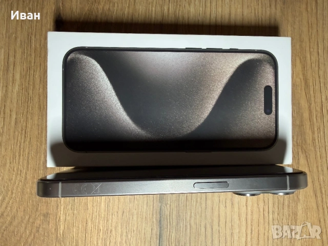 iPhone 15 Pro Narural Titanium 90% Батерия, снимка 8 - Apple iPhone - 53194122