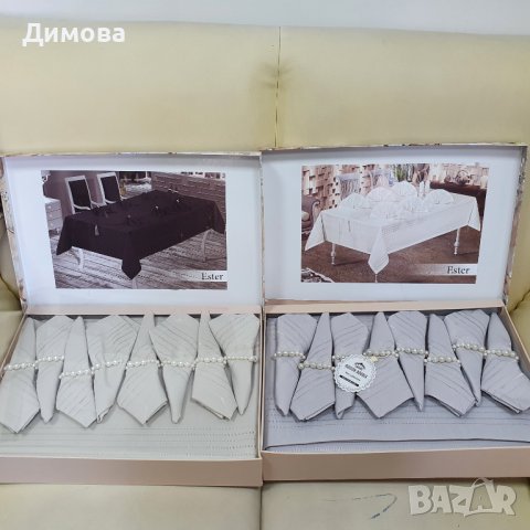 Покривки лукс с аксесоари , снимка 3 - Покривки за маси - 37985046