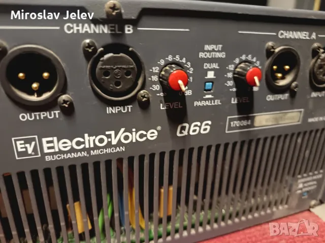 стъпало Electrovoice q66, снимка 6 - Ресийвъри, усилватели, смесителни пултове - 47605161
