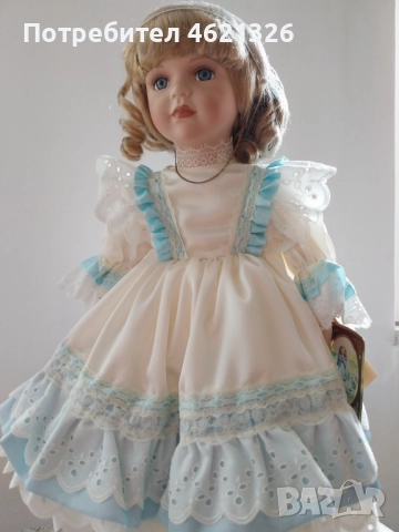 Порцеланова кукла Адел нова от Alberon Collection, лимитирано издание, снимка 9 - Декорация за дома - 52044363