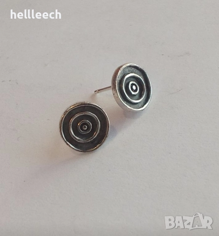 Сребърни обеци, снимка 4 - Обеци - 52827837