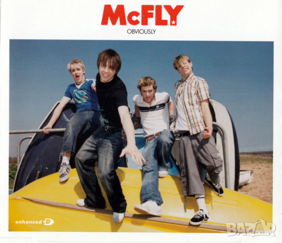 McFly - Obviously - Maxi Single CD - оригинален диск, снимка 1 - CD дискове - 44585472