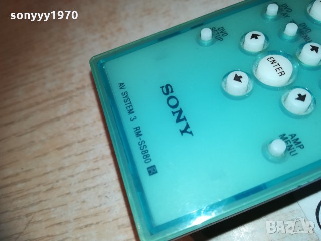 sony rm-SS880 audio remote 0501211637, снимка 4 - Ресийвъри, усилватели, смесителни пултове - 31318007