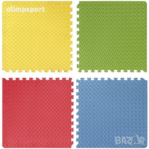 Настилка ЕVA, 62х62х1.7 см, 4 броя в комплект. Изработена от висококачествен материал ЕVA. 