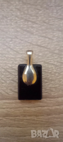 Брошка позлатена, Седеф,уникат. Медальон , снимка 4 - Колиета, медальони, синджири - 52599294