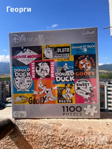 Пъзел Disney 100 Trefl 1100 части – нов, запечатан, снимка 2 - Игри и пъзели - 56110583