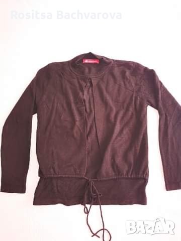 Черен пуловер, снимка 3 - Блузи с дълъг ръкав и пуловери - 30385041
