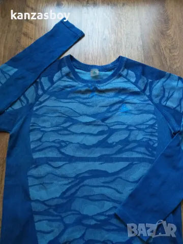 Odlo M BLACKCOMB L-S BASE LAYER TOP - мъжка долна блуза М, снимка 4 - Блузи - 48853804