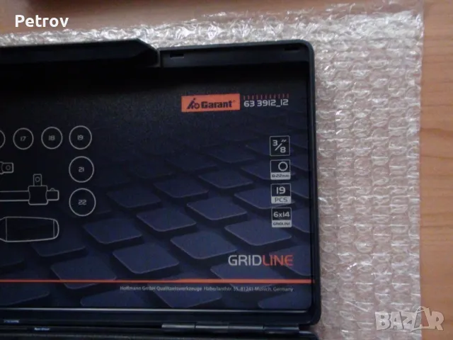 GARANT - 3/8" PROFI  Гедория !!! 12-стенни вложки 8 - 22 mm !!! ЧИСТО НОВА !!!  GERMANY !!!!!!, снимка 4 - Гедорета - 33705237