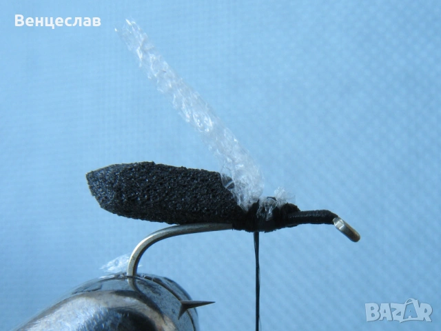 Изкуствени мухи - мушица Bibio, снимка 8 - Стръв и захранки - 54304586