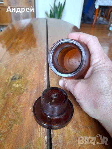 Старо аптекарско шише,бурканче #4, снимка 5 - Други ценни предмети - 44417035