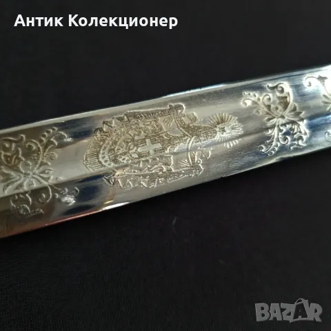 Бойна пехотна Сабя, Кралство Италия. 1862 г., снимка 8 - Антикварни и старинни предмети - 50180677