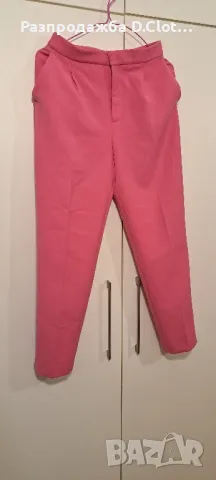 Zara розов панталон S размер  , снимка 8 - Панталони - 48638939