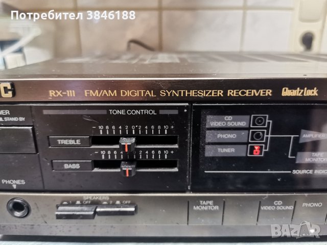 JVC RX-111 FM AM Digital Synthesizer Receiver , снимка 2 - Ресийвъри, усилватели, смесителни пултове - 42300512