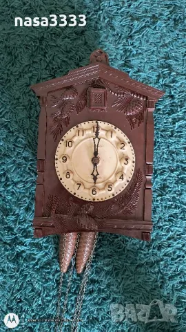 часовник с кукувица , снимка 6 - Стенни часовници - 50418332