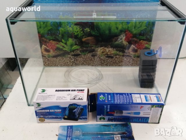 Аквариум 11 литра /Промо сет /, снимка 3 - Аквариуми - 37115820