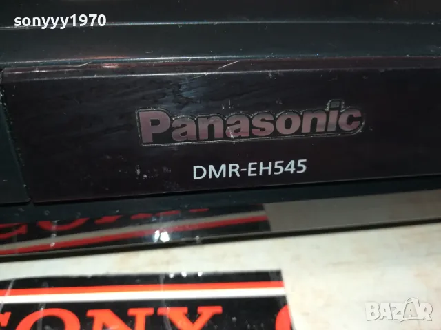 PANASONIC DMR-EH545EGK HDD/DVD RECORDER-ВНОС SWISS 2002251043, снимка 5 - Плейъри, домашно кино, прожектори - 49204834