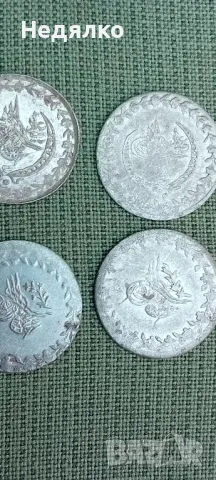 Стари турски монети,9броя,злато,сребро , снимка 16 - Нумизматика и бонистика - 50080798
