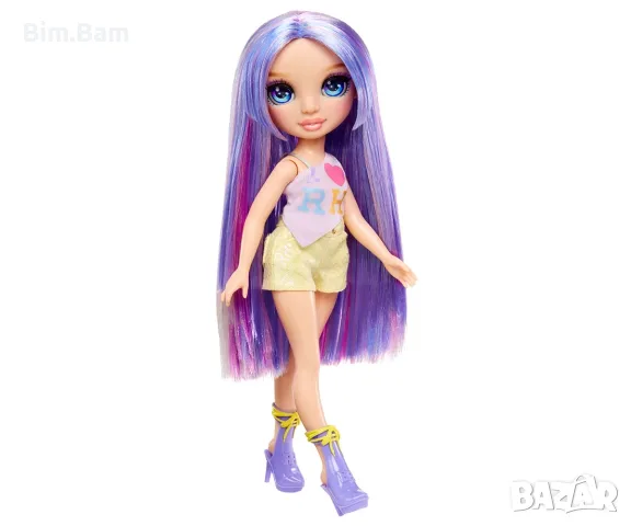 Кукла Rainbow High My Fashion Style - Стил и мода - Violet Willow, снимка 5 - Кукли - 56010387