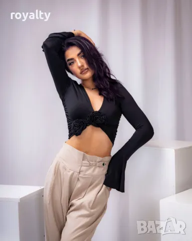 Бежов дамски панталон , снимка 4 - Спортни екипи - 50376761