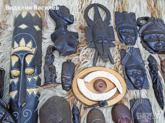 Африкански маски/статуетки, снимка 2 - Други ценни предмети - 36560867