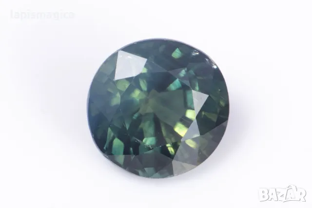 Син сапфир 1.24ct 5.8mm нетретиран кръгла шлифовка