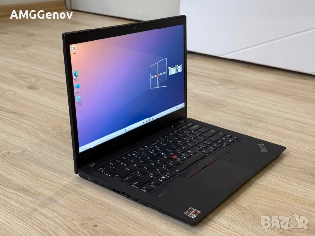 14'FHD IPS/Ryzen 5 Pro-5650u/Thinkpad T14 Gen 2/16GB DDR4/256GB SSD, снимка 4 - Лаптопи за работа - 52677657