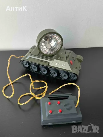 Соц Пластмасова Играчка Танк КН72 СССР