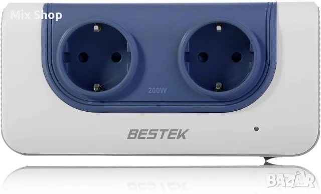 Нов Пътен трансформаторен конвертор BESTEK 200W – подобрена версия, снимка 2 - Друга електроника - 56336126