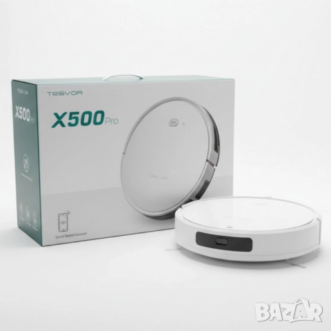 Прахосмукачка робот Tesvor X500 Pro – чист дом без усилие, снимка 2 - Друга електроника - 51947371