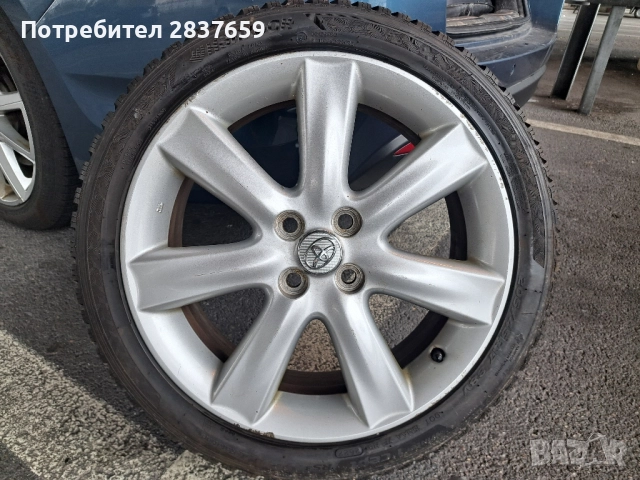 17 цола 4х100-за Тойота-Зимни гуми 205/45/17- дот 2022, снимка 7 - Гуми и джанти - 52087643