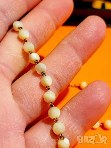 Броеница, католическа броеница с бронз седеф бог религия Исус Христос, снимка 5 - Други - 36844794