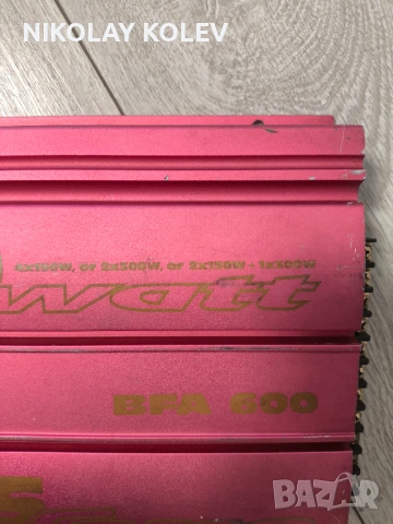 Авто усилвател крайно стъпало за субуфер музика, снимка 15 - Ресийвъри, усилватели, смесителни пултове - 53936520