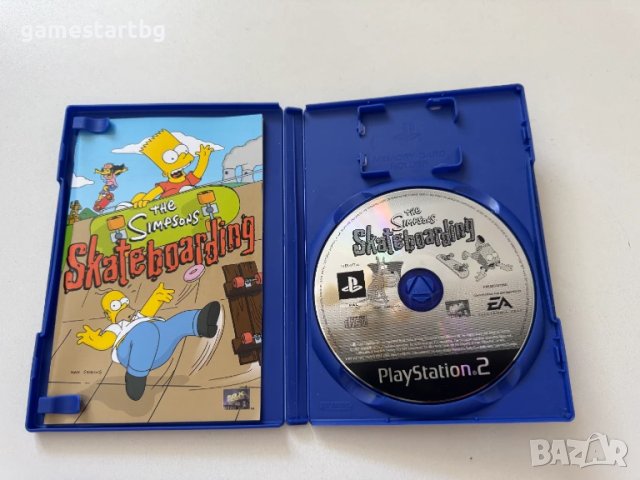 The Simpsons Skateboarding за PS2, снимка 3 - Игри за PlayStation - 51396374
