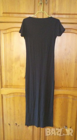Дълга черна рокля, снимка 2 - Рокли - 37730589
