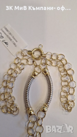 Златен синджир 7.08гр 05097-25, снимка 2 - Колиета, медальони, синджири - 52614948