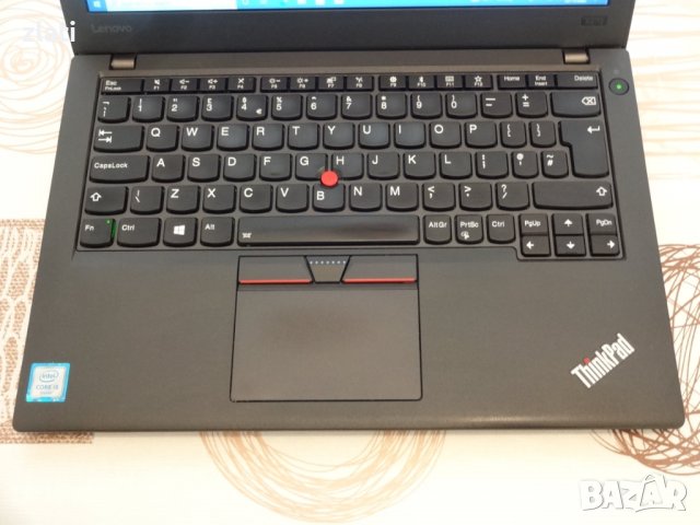 Лаптоп Lenovo ThinkPad X270 i5-6300U 2.40GHz/RAM 8GB/SSD 256GB/HDMI/Web-Камера, снимка 5 - Лаптопи за работа - 39323202