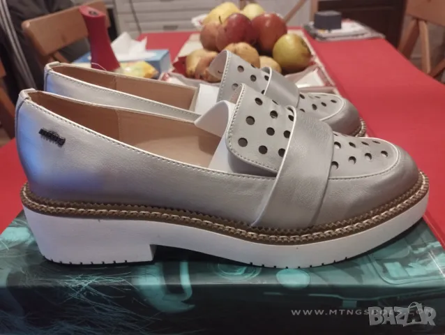 сребристи 39-ти номер, снимка 3 - Дамски ежедневни обувки - 48622631