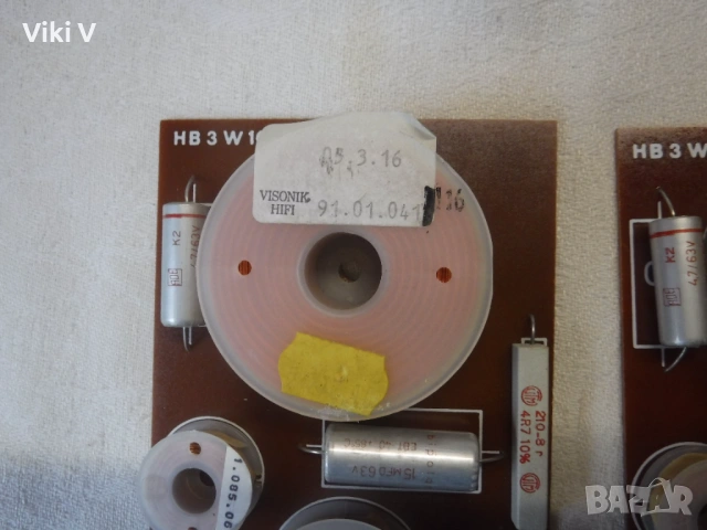 Аудио филтри от колони VISONIK - трилентови, снимка 2 - Тонколони - 53933547