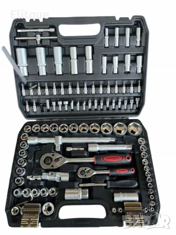 Професионален комплект гедоре 108 Части KRAFTROYAL 2060N