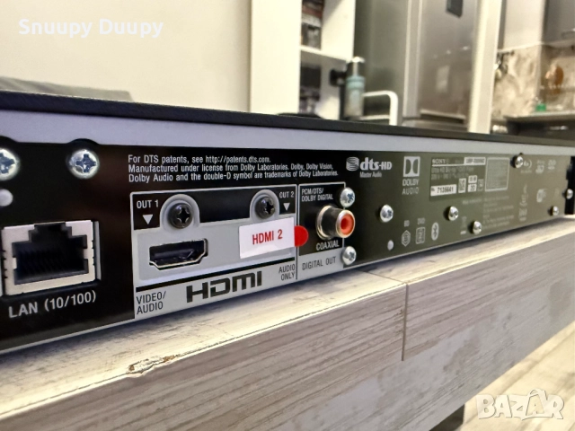 4K Blu-Ray Player SONY UBP-X800M2, снимка 3 - Плейъри, домашно кино, прожектори - 52898634