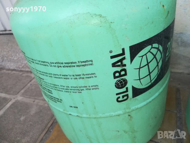 GLOBAL-метална бутилка-ПРАЗНА, снимка 7 - Други инструменти - 29337179