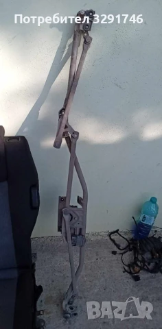 Лостов механизъм за чистачки с моторче  за Опел Зафира фейслифт 2004г 2.0 дизел 101к.с