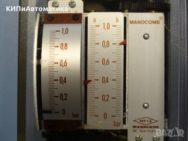 пресостат Metz Mannheim Pressure Switch MANOCOMB IP65/2KA, снимка 6 - Други машини и части - 35033624