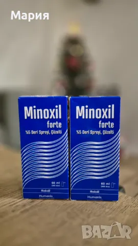 Minoxil Форте %5 спрей - алопеция 60мл, снимка 5 - Продукти за коса - 48346396