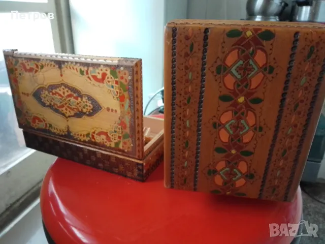 дървени кутийки за цигари, снимка 12 - Антикварни и старинни предмети - 47404292